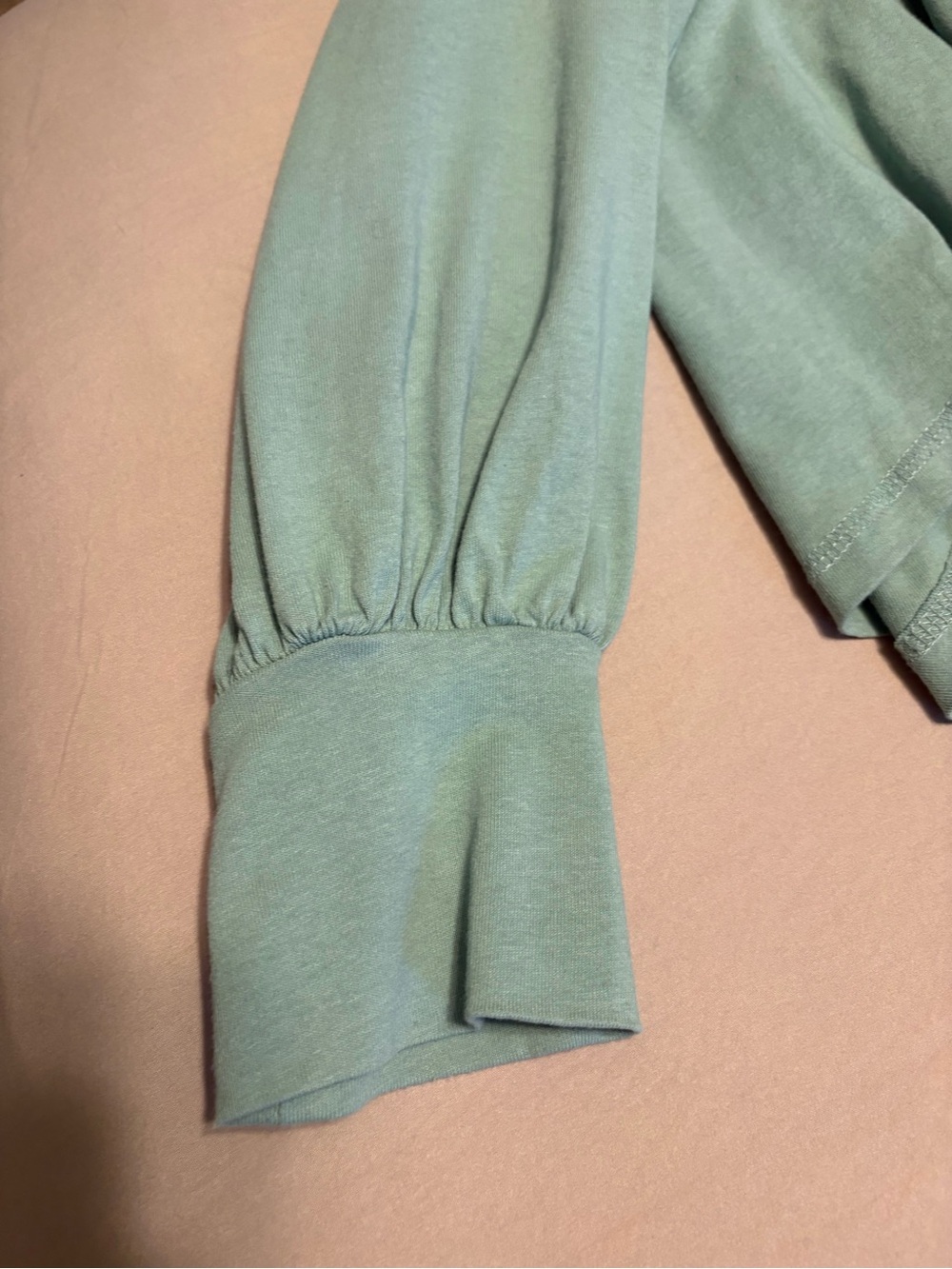 easel Mint Green Star Studded Pullover Sweatshirt - Picture 5 of 5